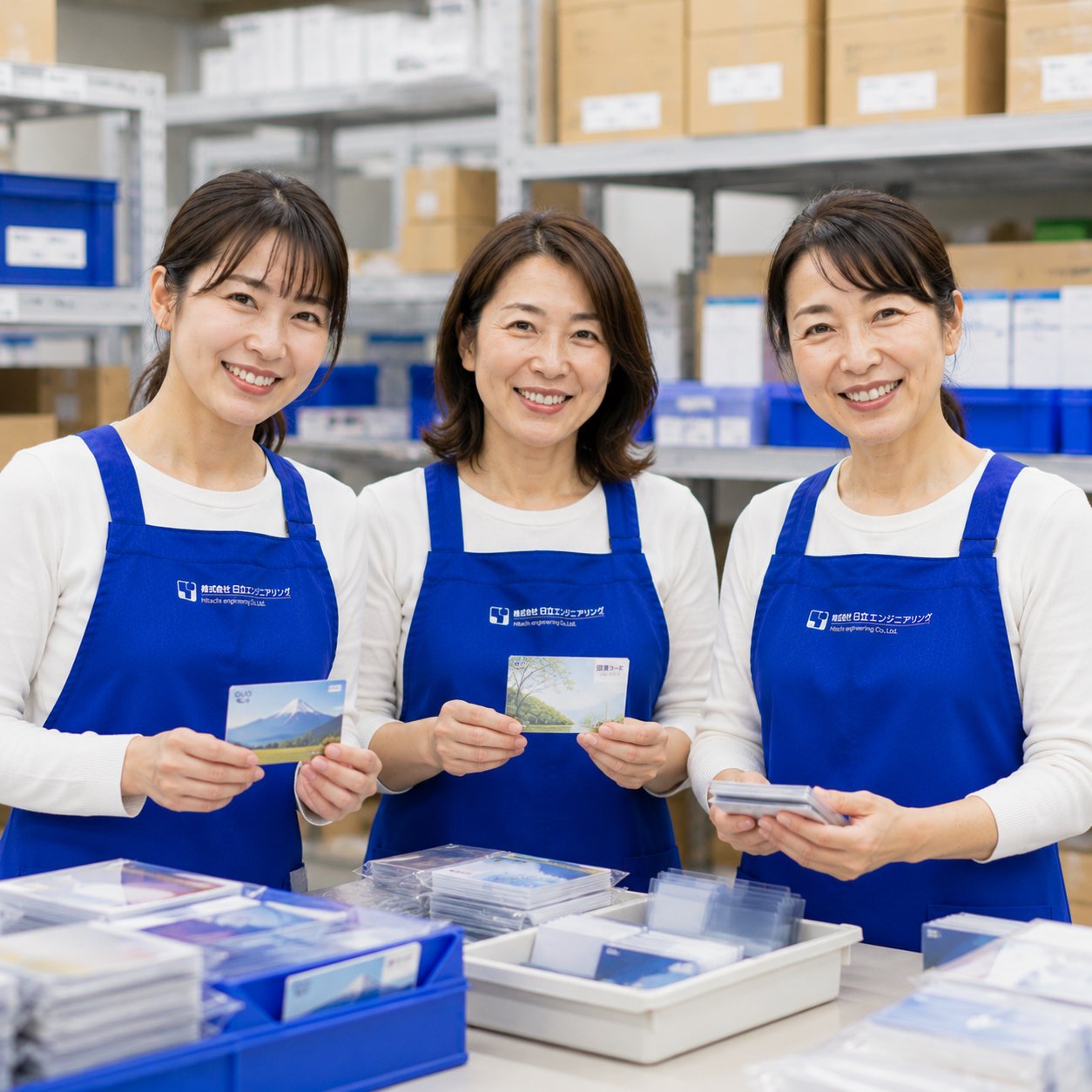 駅近！カンタン★カード類の検品や袋詰め、セット作業♪