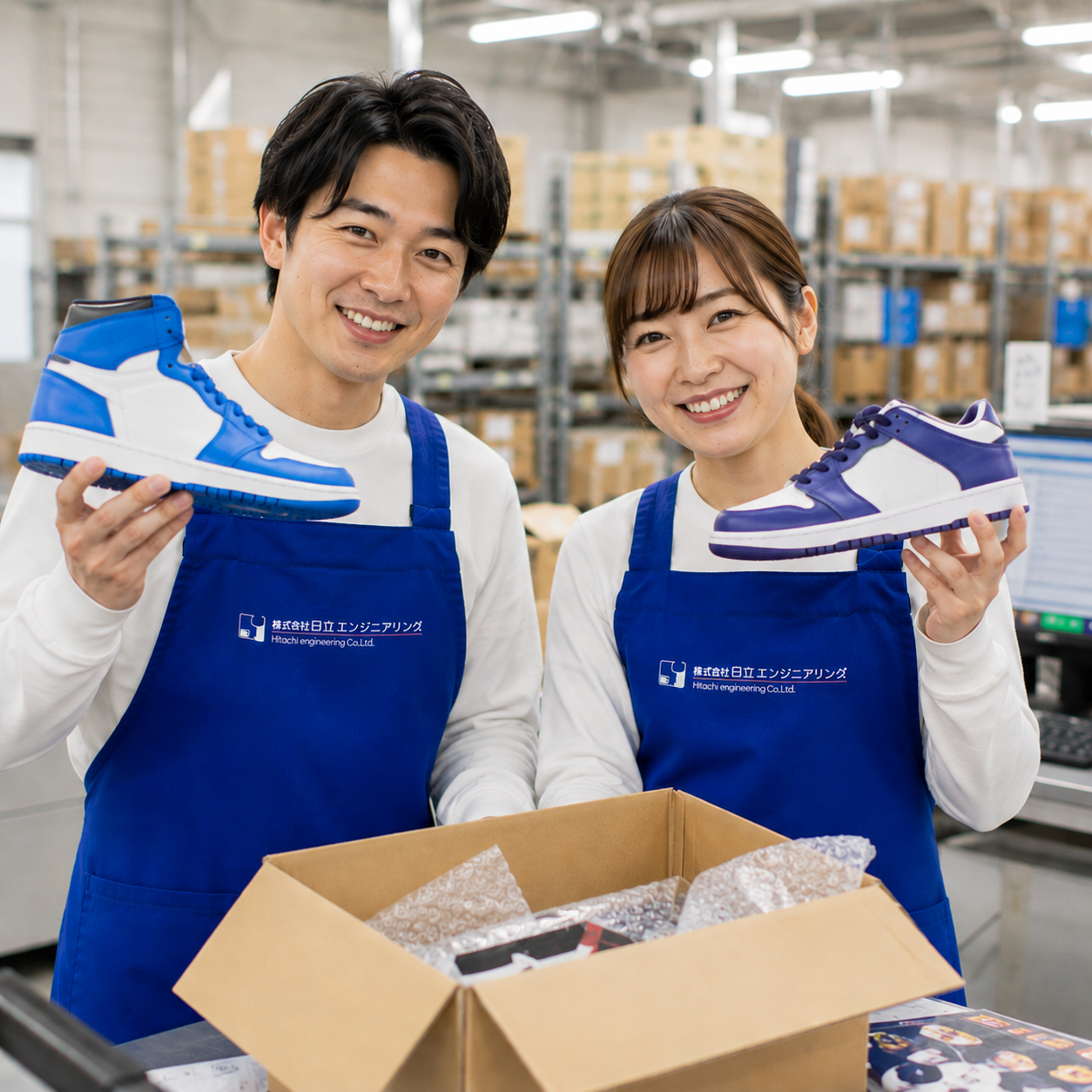 ☆人気☆スニーカーやホビー商品の入荷や検品、梱包のお仕事♪
