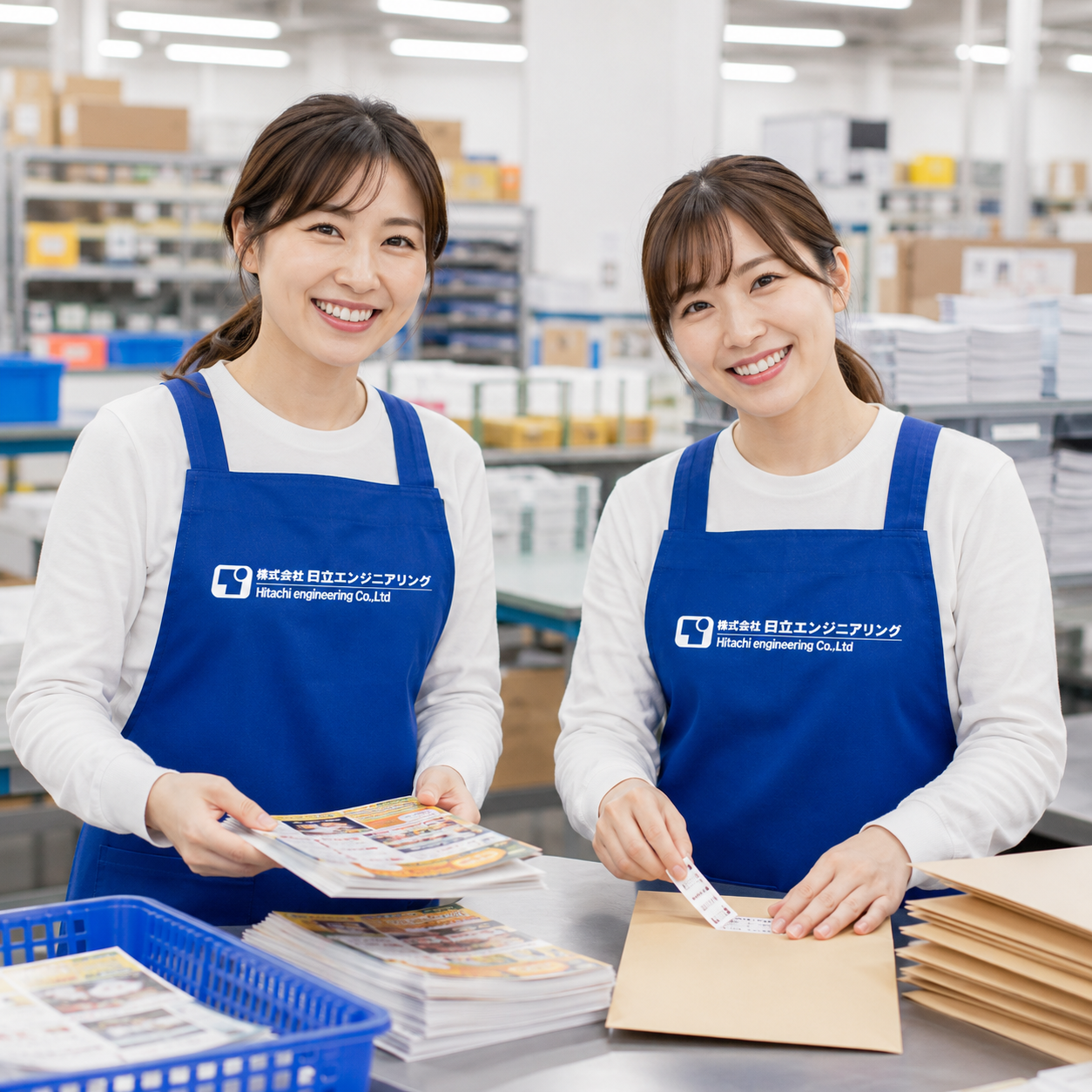印刷物の封入・検品作業☆好きな日に勤務OK☆