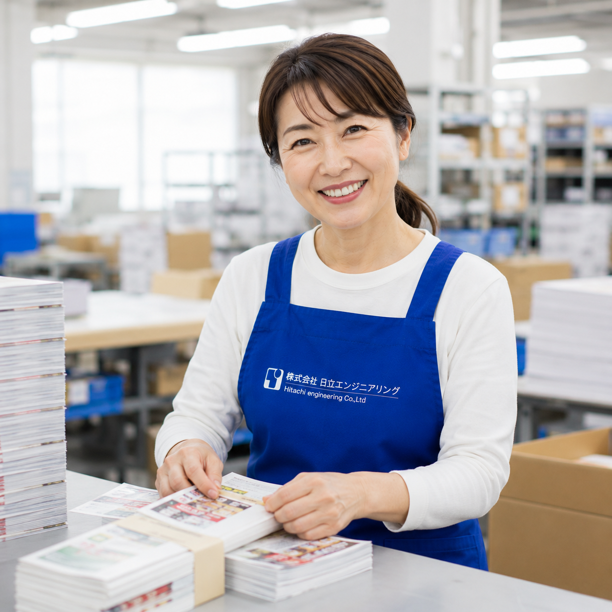 カンタン！チラシやDMの仕分けや封入、ラベルの仕分け作業！