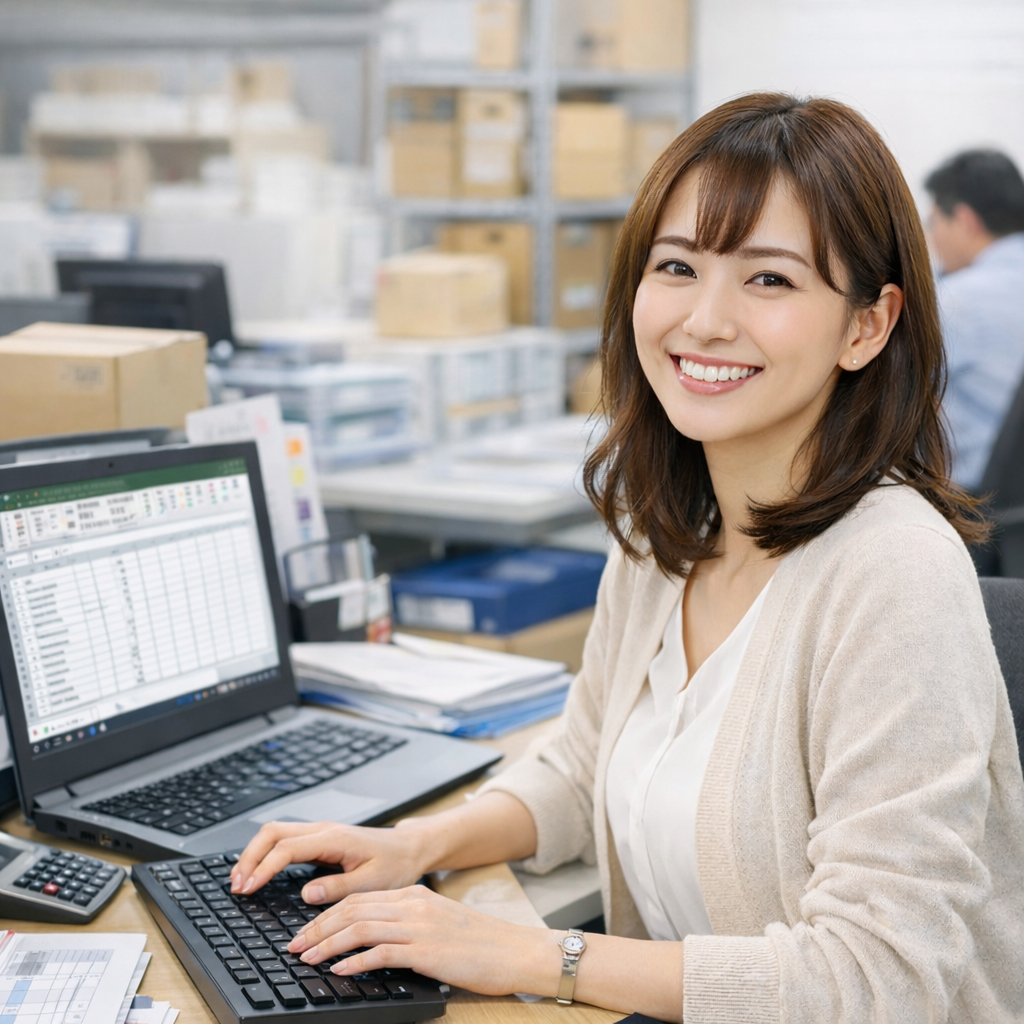 川越・南大塚／物流会社の事務スタッフ